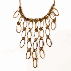 Gargantilla cascada de 3 oros